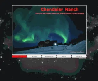 Chandalarranchalaska.com(Chandalar Ranch: the world’s best Aurora Borealis view) Screenshot