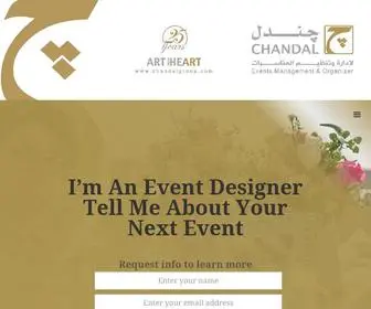 Chandalgroup.com(Chandal Group Events Management and Organizer) Screenshot