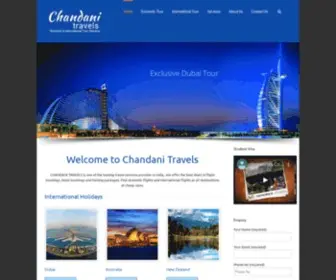 Chandanitravels.com(chandanitravels) Screenshot