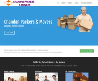 Chandanpackers.in(Chandan Packers & Movers) Screenshot