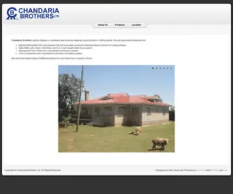 Chandariabros.com(Chandaria Brothers Ltd) Screenshot