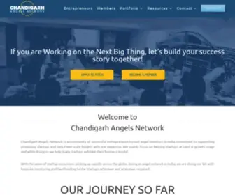 Chandigarhangelsnetwork.com(Chandigarh Angels Network) Screenshot
