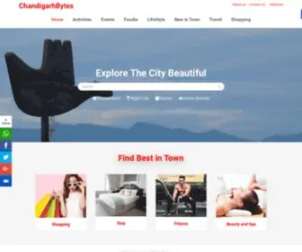 Chandigarhbytes.com(The Cultural & LifeStyle Guide of Smartcity) Screenshot