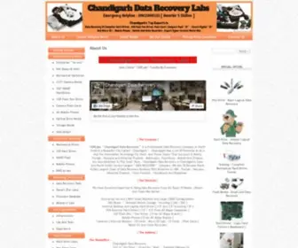 Chandigarhdatarecovery.com(Largest Data Recovery Company) Screenshot