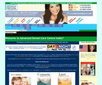 Chandigarhdentist.com(India Dentist) Screenshot