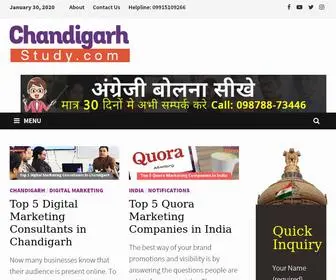 Chandigarhstudy.com(Top Best Coaching Academy Chandigarh) Screenshot