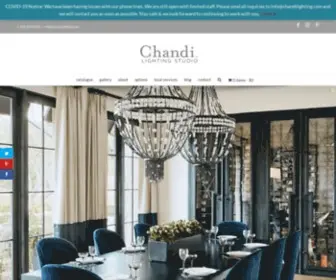 Chandilighting.com(Chandi Lighting) Screenshot