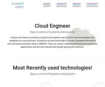 Chandip.com(Chandip Maskey) Screenshot