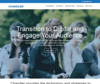 Chandler.com.au(Intelligent Engagement Solutions) Screenshot
