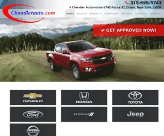 Chandlerauto.com(Chandler Automotive) Screenshot