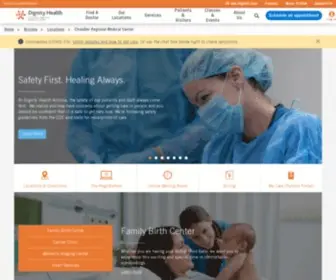 Chandlerregional.org(Chandler Regional Medical Center) Screenshot