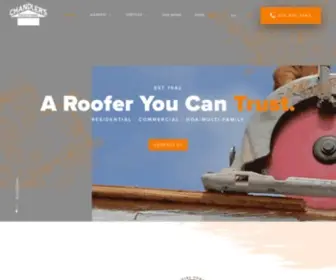 Chandlersroofing.com(Roofing and Solar) Screenshot