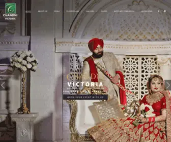 Chandnivictoria.ca(Chandni Victoria Hall) Screenshot