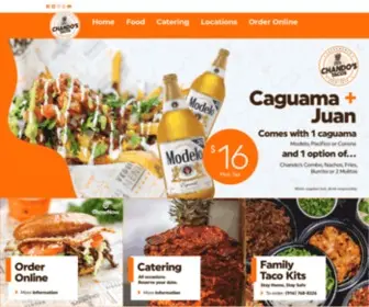 Chandostacos.com(Chando's tacos) Screenshot