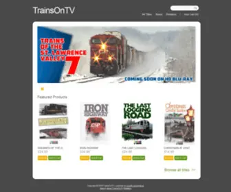 Chandostelevision.ca(Quality train videos and documentaries) Screenshot