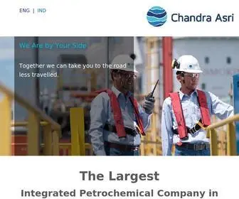 Chandra-Asri.com(Chandra Asri) Screenshot