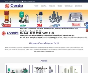 Chandraenterprises.co.in(Chandra Enterprises Pvt Ltd) Screenshot