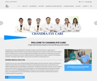 Chandraeyecare.com(Default Parallels Plesk Panel Page) Screenshot