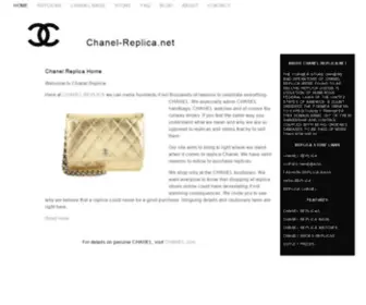 Chanel-Replica.net(Chanel Replica Sale Online) Screenshot