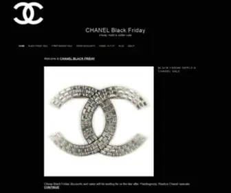 Chanelblackfriday.com(CHANEL Black Friday Cyber Monday SALE) Screenshot