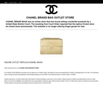Chanelbrandbags.com(Chanel Replica) Screenshot