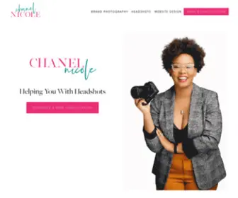 Chanelnicoleco.com(Personal Brand Photographer) Screenshot