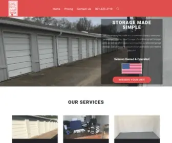 Chaneydrivestorage.com(We Make Self Storage Simple) Screenshot