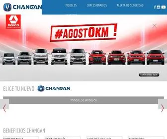 Changan.com.pe(Sitio Oficial Changan Autos En Perú) Screenshot