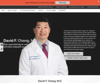 Changcataract.com(Dr. David F. Chang) Screenshot