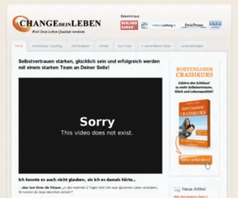 Change-Dein-Leben.de(Change Dein Leben) Screenshot