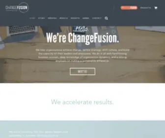 Change-Fusion.com(Change Fusion) Screenshot