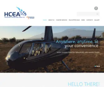 Change-IN-The-AIR.com(Helicopter Charter East Africa) Screenshot