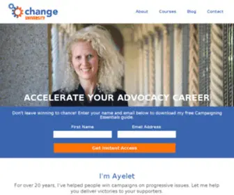 Change-University.com(Change University) Screenshot