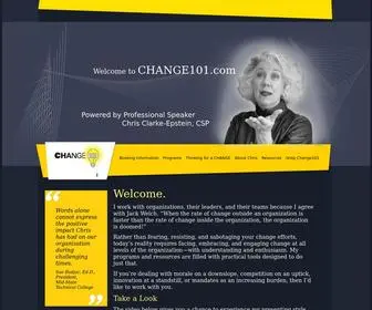 Change101.com(Speaker) Screenshot