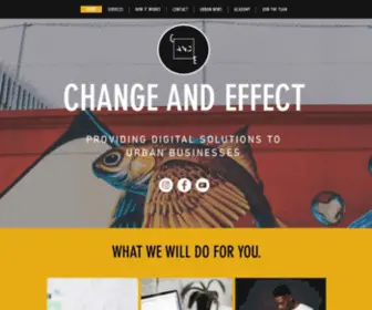 Changeandeffect.co.uk(Change & Effect) Screenshot