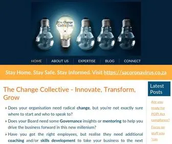 Changecollective.co.za(The Change Collective) Screenshot