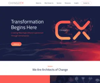 Changecx.com(Change CX) Screenshot