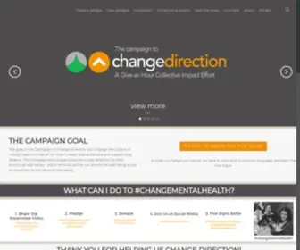 Changedirection.org(The Campaign to Change Direction) Screenshot
