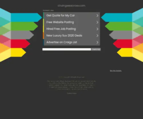 Changeeacross.com(Changeeacross) Screenshot