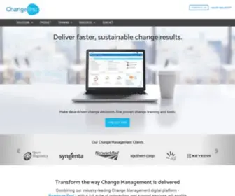 Changefirst.com(Agile Change Management Company) Screenshot