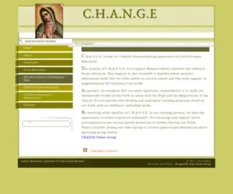 Changega.org(C.H.A.N.G.E) Screenshot