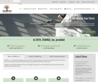 Changeinc.org(CHANGE, Inc) Screenshot