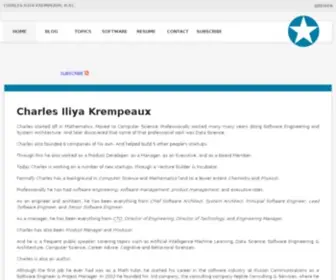 Changelog.ca(Charles Iliya Krempeaux) Screenshot