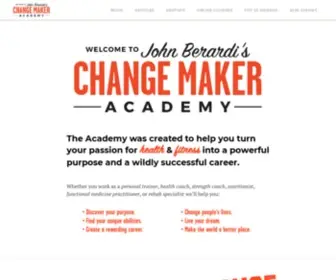 Changemakeracademy.com(Changemakeracademy) Screenshot