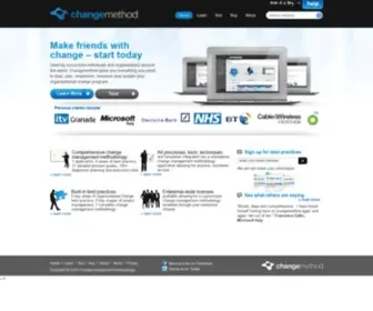 Changemethod.com(Change management methodology) Screenshot