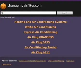 Changemyairfilter.com(changemyairfilter) Screenshot