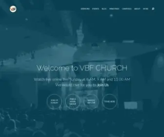 Changeourcity.com(VBF CHURCH) Screenshot