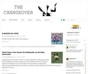 Changeovertennis.com(The Changeover) Screenshot