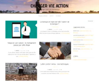Changer-Vie-Action.fr(Changer Vie Action) Screenshot