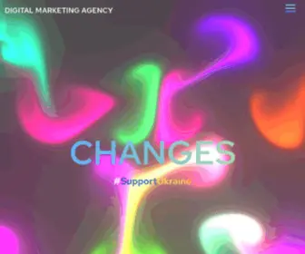 Changes.agency(Digital marketing agency vancouver) Screenshot